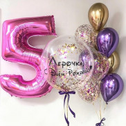 Готовые композиции из шаров с гелием